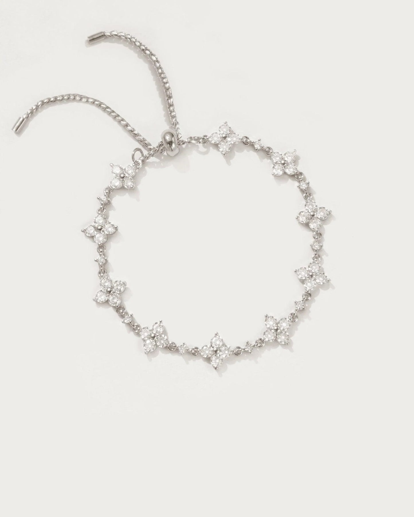 en route jewelry - Sparkle Clover Bracelet 手鍊