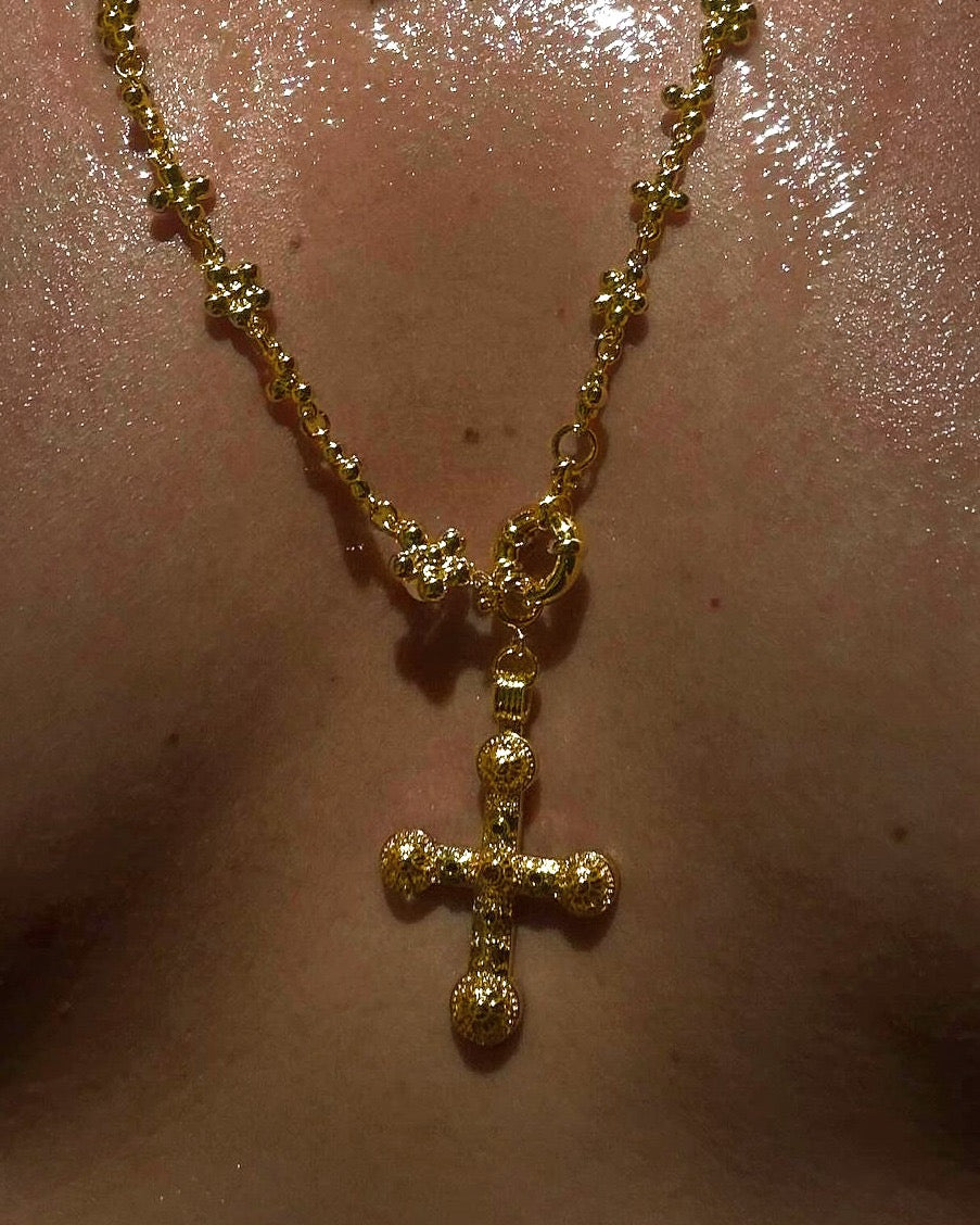 アクセサリー en route jewelry - Daisy Molecule Chain Daisy Molecule Cross Chain | en route jewelry