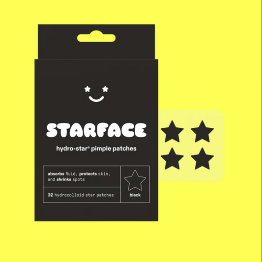 Starface Pimple Patches 星星痘痘貼 - Black Star 紙盒裝32入